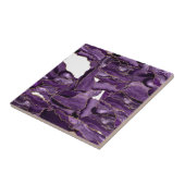 Lila und Goldagung des Glitzer Fliese (Seite)