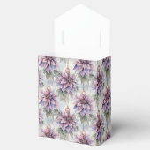 Lila und goldene Eleganz Geschenkschachtel (Geöffnet)