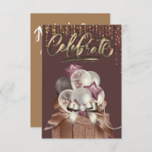 Lila und goldene Feier