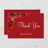 Lila und goldene Flora (Vorne/Hinten)