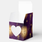 Lila und Goldener Zauberer Geschenkschachtel (Geöffnet)