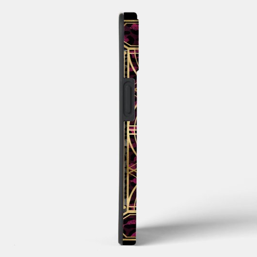 Lila und goldenes Paradies für Kletterhexen: Case-Mate iPhone Hülle (Rückseite / Rechts)