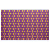 Lila und goldgelbe Raute Stoff (Yard (91,4 cm))