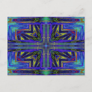 LILA UND GOLDNASMA 11 POSTKARTE