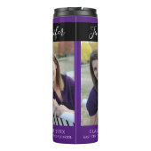 Lila- und Goldschule Thermosbecher (Rückseite)