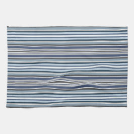 Lila und graue Streifen Geschirrtuch