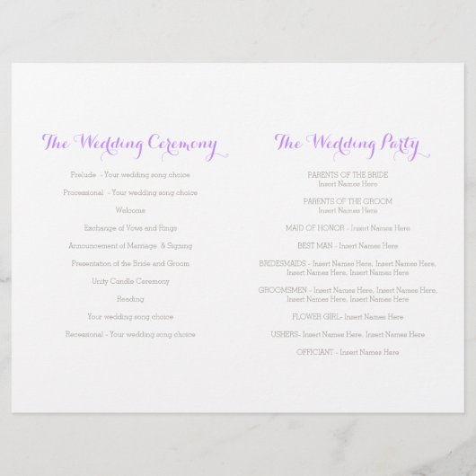 Lila und graues Aquarellprogramm (Rückseite)