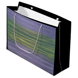 Lila und grün | Violet Limon Original Abstrakt Große Geschenktüte