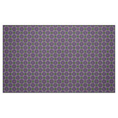 Lila und grüne Fliesenmuster Stoff (Fat Quarter (45,7 x 55,9 cm))
