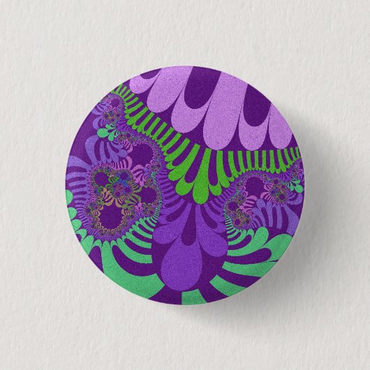 Lila und grüne Mod Button (Vorderseite)