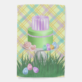 LILA UND GRÜNE PASTEL EASTER LAYER CAKE