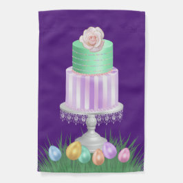 LILA UND GRÜNE PASTEL EASTER LAYER CAKE