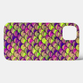 Lila und grüne Skala Case-Mate iPhone Hülle (Rückseite (Horizontal))