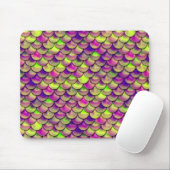Lila und grüne Skala Mousepad (Mit Mouse)