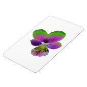 Lila und grünes Premium-Magnet Magnet (Linke Seite)