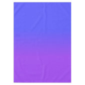Lila und helle blaue Ombré Schatten-Neonneonfarbe Tischdecke (Vorderseite)