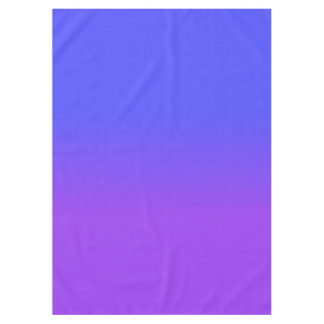 Lila und helle blaue Ombré Schatten-Neonneonfarbe Tischdecke