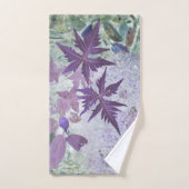 Lila und hitzige Pastelltöne Badhandtuch Set (Handtuch)