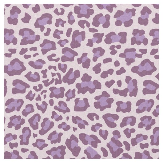 Lila und Lavendel-Leopard-Gewebe Stoff (Nahaufnahme)