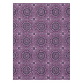 Lila und Lavender Mandala-Muster Tischdecke (Vorderseite)