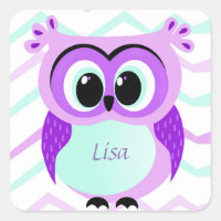 Lila und lila Cartoon