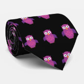 Lila und Lila Ei Krawatte (Gerollt)