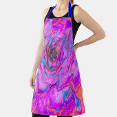 Lila und Magenta Succulent Sedum Rosette Schürze (InSitu)