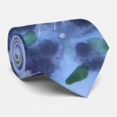 Lila und Mauve Krawatte (Gerollt)