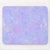 Lila und mehrfarbige Flakes Mousepad (Vorne)