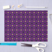 Lila- und Mehrformat Polka Dots 02 Seidenpapier (Handwerk)