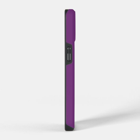 Lila und Minusfarbenblock-Gehäuse iPhone Hülle (Rechte Seite)