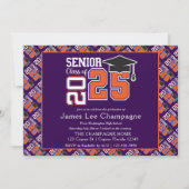 Lila- und Orange-Klasse 2025 Karte (Vorderseite)