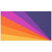 Lila und orangefarbene diagonale Retrostreifen Tischdecke (Vorderseite (Horizontal))