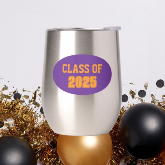 Lila und orangefarbene Schuljahre