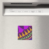 Lila und orangefarbene Skala Magnet (In Situ (Geschirrspüler))