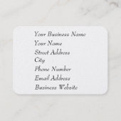 Lila und orangefarbene Sonnenuntergangsstruktur Visitenkarte (Rückseite)