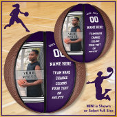Lila und Personalisierte Mini-Basketball Mini Basketball