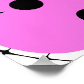 LILA- UND PINKFASCHENFÄHIGKEIT POSTER (Ecke)