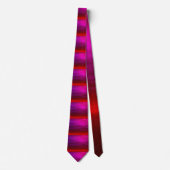Lila und Red Men's Neck Tie Krawatte (Vorderseite)