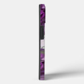 Lila und rosa 3D-Rose, speziell für Diamanten Case-Mate iPhone Hülle (Rückseite / Rechts)