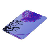 Lila und rosa Abmessungen im Wald Magnet (Linke Seite)