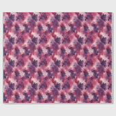 Lila und rosa Abstrakte Farbe Geschenkpapier (Flach)