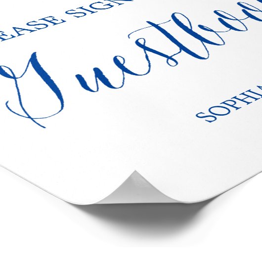 Lila und rosa Aquarellfarben Blume Gästebuch Unter (Ecke)