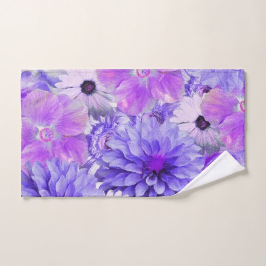 Lila und rosa badhandtuch set (Handtuch)