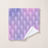 Lila und rosa badhandtuch set (Waschlappen)