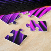 Lila und rosa Blätter Puzzle (Seite)