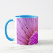 Lila und rosa Blume Tasse (Links)