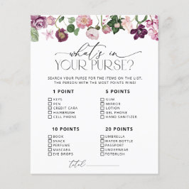 Lila und rosa Blume Was steckt in deinem Handspiel