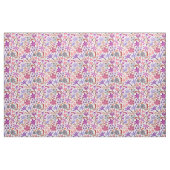 Lila und rosa, blumenreich stoff (Yard (91,4 cm))