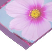 Lila und rosa Blumentisch-Runner Kurzer Tischläufer (Ecke)